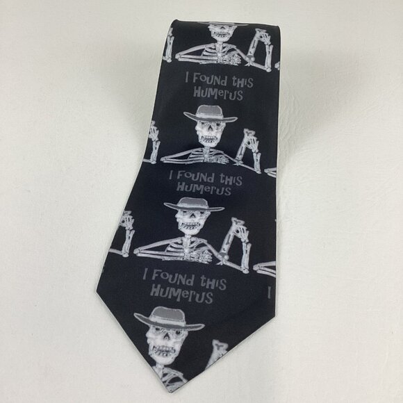 Unbranded Other - I Found This Humerus Necktie Skelton Novelty Neckwear Funny Pun Bone Doctor